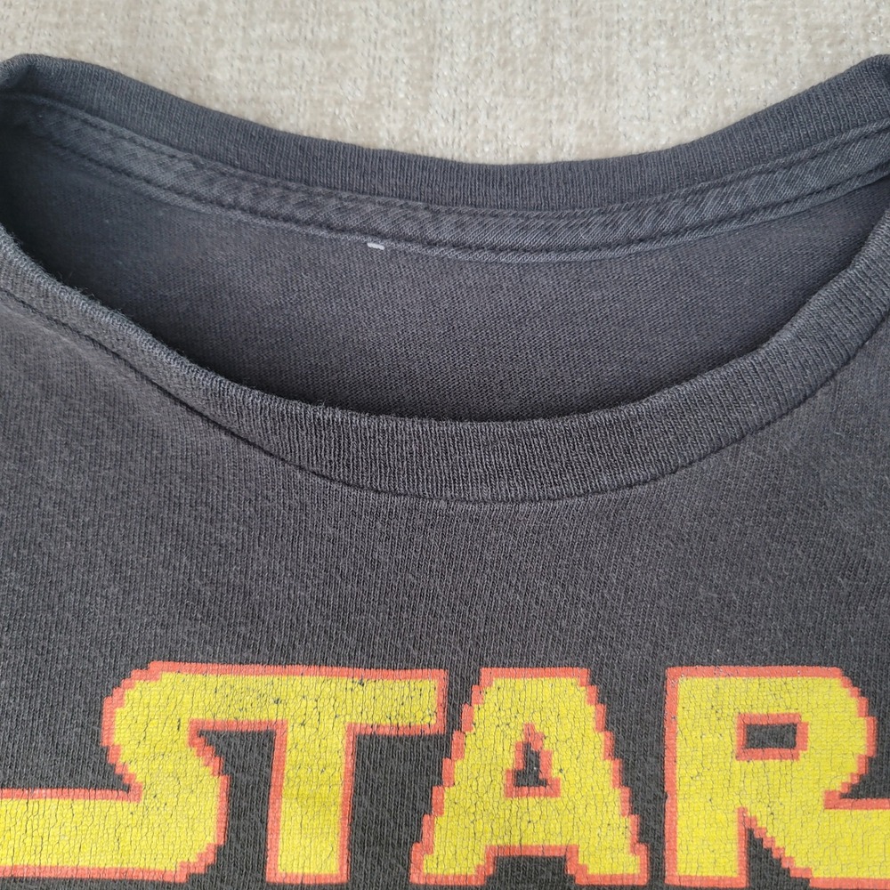 Star Wars T-Shirt Mens S Black Pixel Art Choose Your Player Graphic Tee - Picture 5 of 9